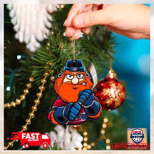 NHL Montreal Canadiens Mascot Christmas Tree Decorations 2023 Xmas Gift Ornament