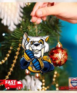 NHL Nashville Predators Mascot Christmas Tree Decorations 2023 Ornament