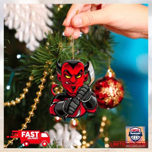 NHL New Jersey Devils Mascot Christmas Tree Decorations 2023 Xmas Gift Ornament