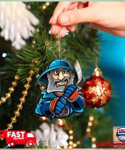 NHL New York Islanders Mascot Christmas Tree Decorations 2023 Holiday Ornament