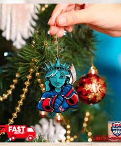 NHL New York Rangers Mascot Christmas Tree Decorations 2023 Holiday Ornament