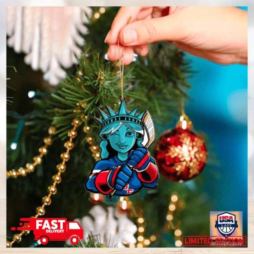 NHL New York Rangers Mascot Christmas Tree Decorations 2023 Holiday Ornament