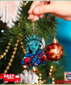 NHL New York Rangers Mascot Christmas Tree Decorations 2023 Holiday Ornament