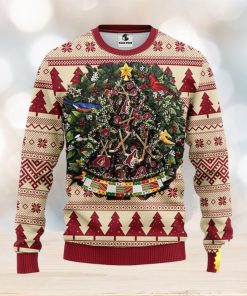 NHL Phoenix Coyotes Ugly Christmas Sweater Ball Pine Tree Christmas Unisex Sweater