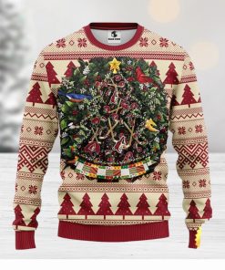 NHL Phoenix Coyotes Ugly Christmas Sweater Ball Pine Tree Christmas Unisex Sweater