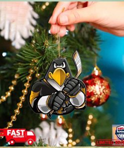 NHL Pittsburgh Penguins Mascot Christmas 2023 Holiday Tree Decorations Ornament