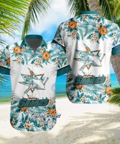 NHL San Jose Sharks Special Tropical Flower Hawaiian Shirt