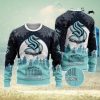 Miami Dolphins Christmas Reindeer Knitted Sweater