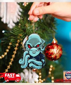 NHL Seattle Kraken Mascot Christmas 2023 Holiday Tree Decorations Ornament