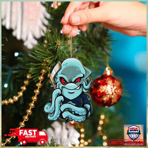 NHL Seattle Kraken Mascot Christmas 2023 Holiday Tree Decorations Ornament