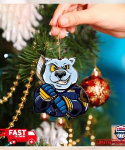 NHL St Louis Blues Mascot Christmas 2023 Holiday Tree Decorations Ornament