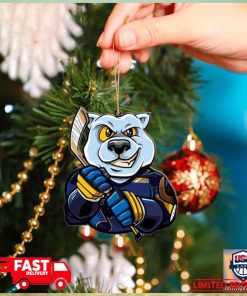 NHL St Louis Blues Mascot Christmas 2023 Holiday Tree Decorations Ornament