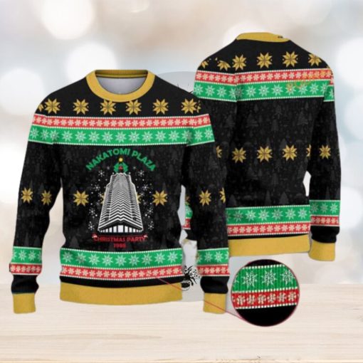 Nakatomi Plaza Die Hard Christmas Naughty Ugly Christmas Sweater