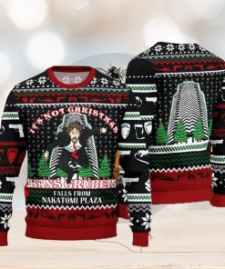 Nakatomi Plaza Hans Gruber Knitted 3D Sweater For Christmas