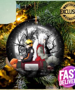 Naruto And Jiraia Moonlight 2023 Holiday Gifts Christmas Tree Decorations Ornament