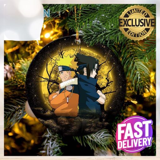 Naruto Sasuke Moonlight 2023 Holiday Christmas Decorations Ornament