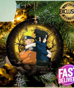 Naruto Sasuke Moonlight 2023 Holiday Christmas Decorations Ornament