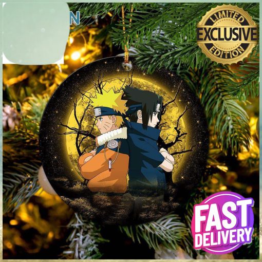 Naruto Sasuke Moonlight 2023 Holiday Christmas Decorations Ornament