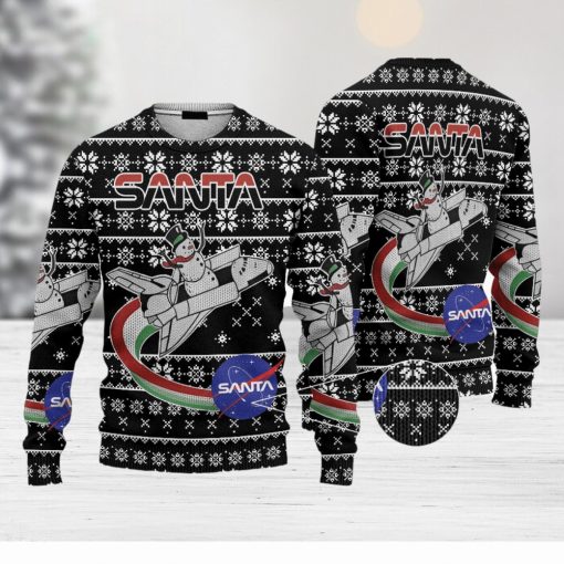 Nasa Santa Xmas Ugly 3D Sweater AOP Best Gift For Christmas