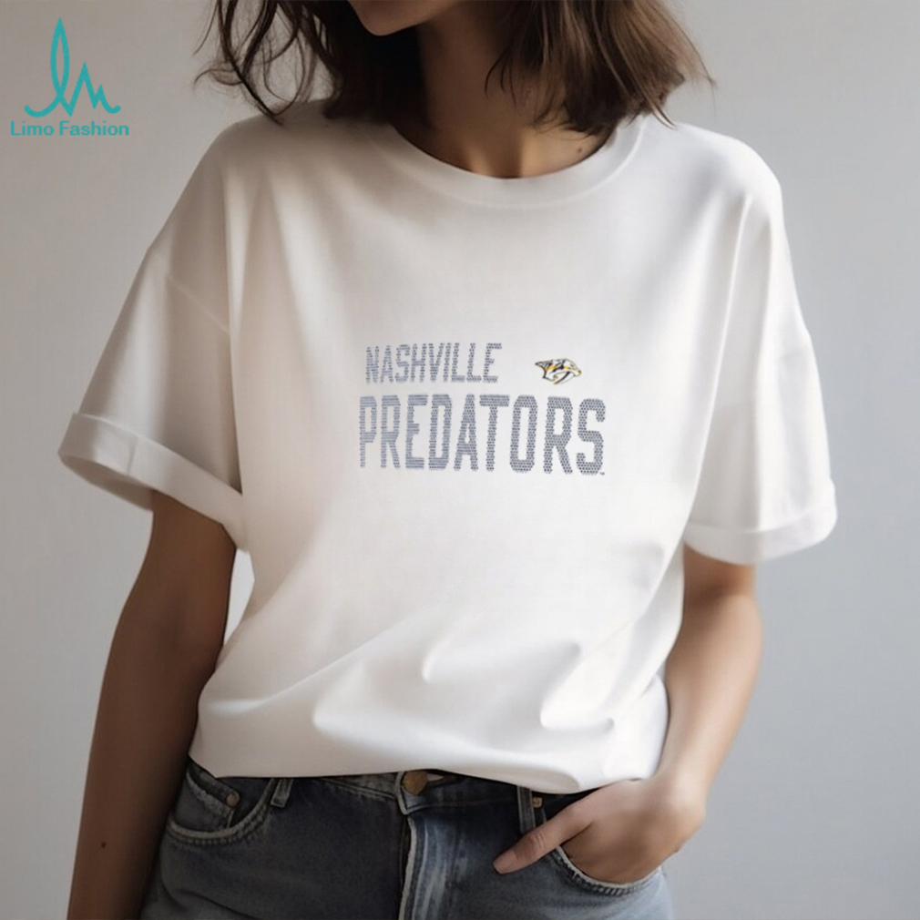Nashville Predators G-III 4Her by Carl Banks Women's Dot Print Pullover  Hoodie - Navy