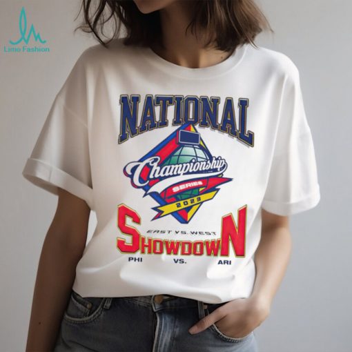 National Champions Series 2023 Est vs West Arizona Diamondbacks vs Philadelphia Phillies graphic shirt