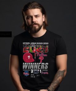 National League Division Series 2023 Philadelphia Phillies 3 – 1 Atlanta Braves T Shirt, hoodie, sweater, long sleeve and tank top National League Division Series 2023 Philadelphia Phillies 3 – 1 Atlanta Braves T Shirt