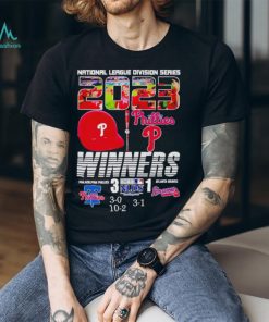 National League Division Series 2023 winners Philadelphia Phillies 3 1 Atlanta Braves shirt