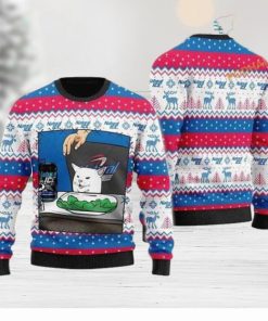 Natural Ice Beer Cat Meme Christmas 3D Naughty Christmas Sweater