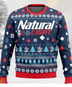 Natural Light Beer Cute Ugly Christmas Sweater Christmas Gift For Family