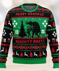 Naughty Brats Krampus Ugly Christmas Sweater