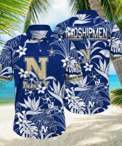 Navy Midshipmen NCAA Hawaiian Shirt Dry Seasontime Football Celebration Shirts