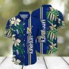 Marine Veteran Hawaiian Shirt Flowers Camo Green Contemporary Personalized Gift For Men And Women