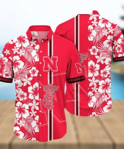 Nebraska Cornhuskers NCAA Hawaiian Shirt Ocean Wavestime Aloha Shirt