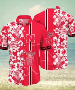 Nebraska Cornhuskers NCAA Hawaiian Shirt Ocean Wavestime Aloha Shirt