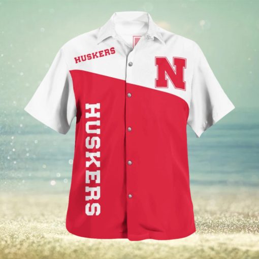 Nebraska Cornhuskers Palm 3D Hawaiian Shirt Best For Fans Beach Gift For Men And Women