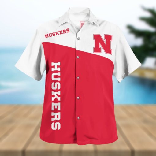 Nebraska Cornhuskers Palm 3D Hawaiian Shirt Best For Fans Beach Gift For Men And Women