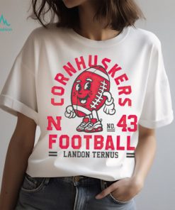 Nebraska NCAA Football Landon Ternus shirt