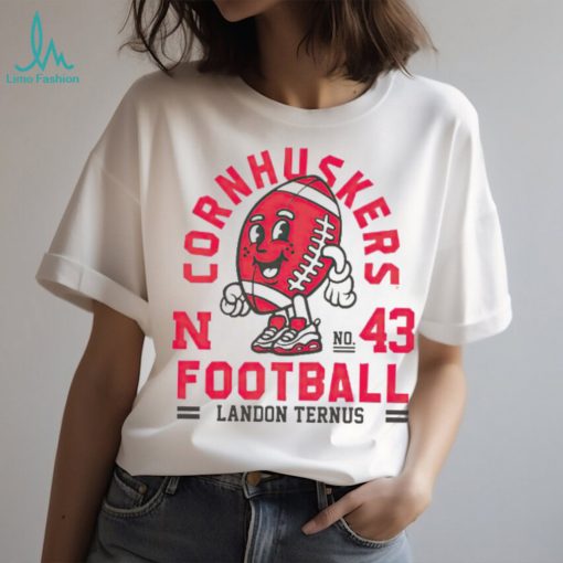 Nebraska NCAA Football Landon Ternus shirt