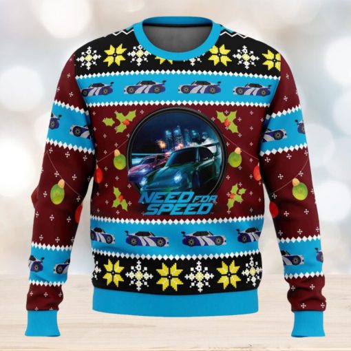 Need For Speed Ugly Christmas Sweater