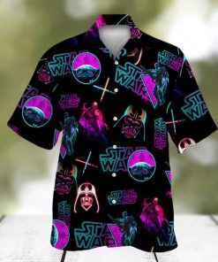 Neon Star Wars Hawaiian Shirt