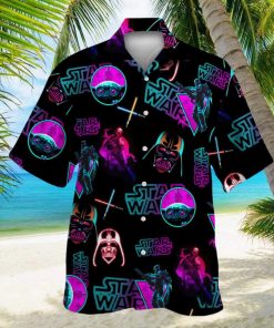 Neon Star Wars Hawaiian Shirt