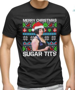 Nessa Jenkins Merry Christmas Sugar Tits Ugly Christmas Shirt