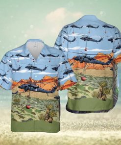 Nevada Army National Guard Uh 60 Blackhawk Hawaiian Shirt