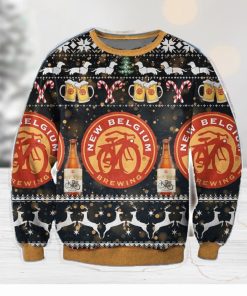 New Belgium 3D Ugly Christmas Sweater Christmas Gift