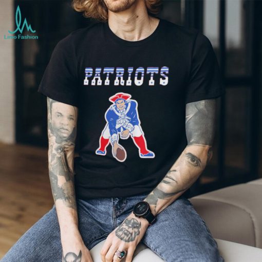 New England Patriot mascot logo team shirt