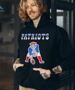 New England Patriot mascot logo team shirt