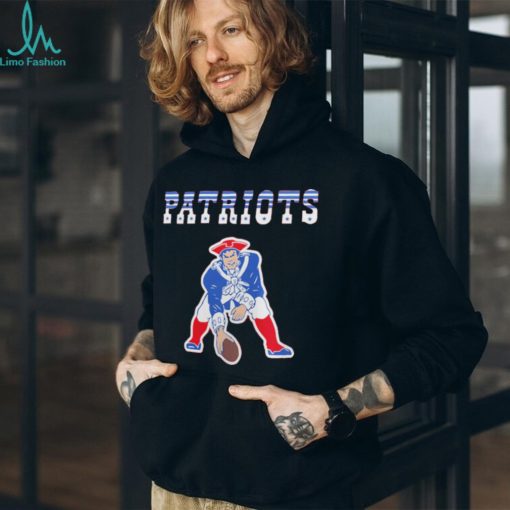 New England Patriot mascot logo team shirt