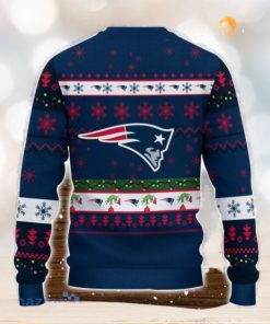 New England Patriots NFL Grinch Hand Funny Christmas Gift Ugly Christmas Sweater Gift Ideas For Fans