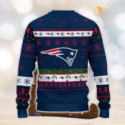 New England Patriots NFL Grinch Hand Funny Christmas Gift Ugly Christmas Sweater Gift Ideas For Fans