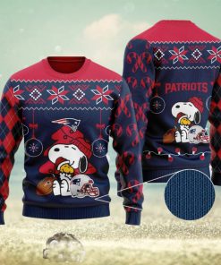 New England Patriots Ugly Sweater New Style For Christmas